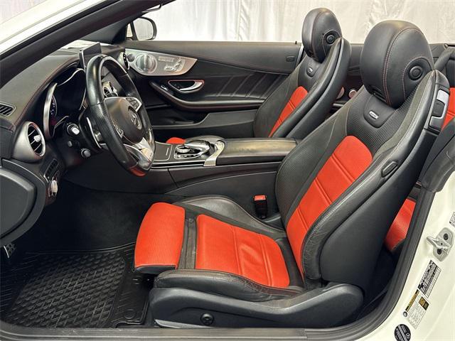 used 2017 Mercedes-Benz AMG C 63 car, priced at $39,500