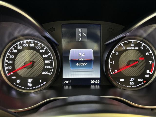 used 2017 Mercedes-Benz AMG C 63 car, priced at $39,500