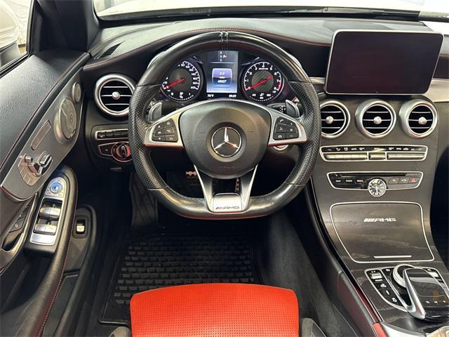 used 2017 Mercedes-Benz AMG C 63 car, priced at $39,500