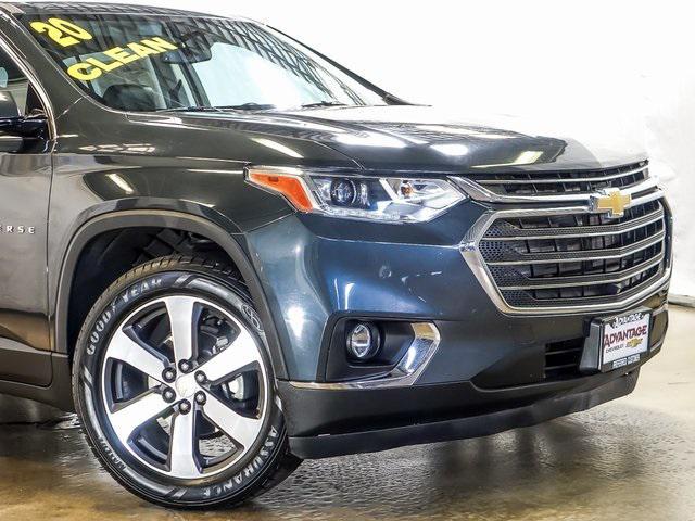 used 2020 Chevrolet Traverse car, priced at $21,472