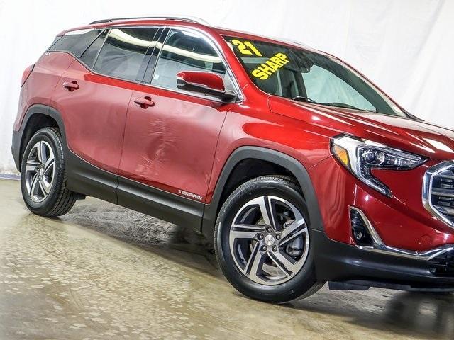 used 2021 GMC Terrain car, priced at $24,972