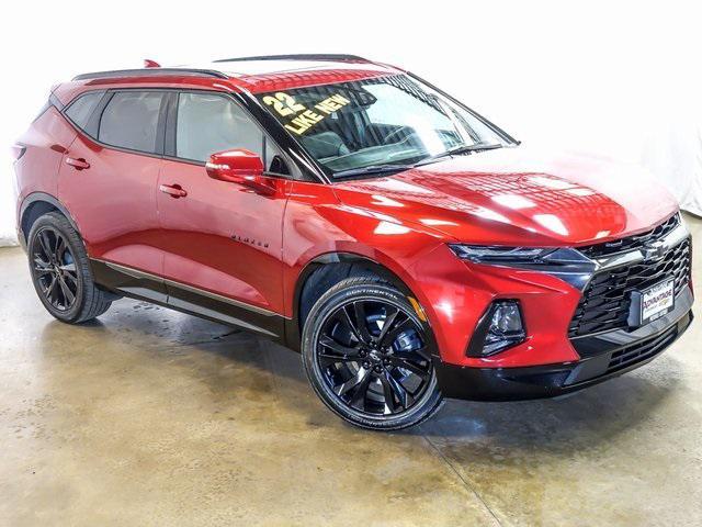 used 2022 Chevrolet Blazer car, priced at $32,772