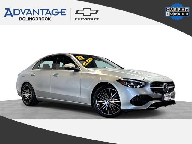 used 2022 Mercedes-Benz C-Class car, priced at $34,300