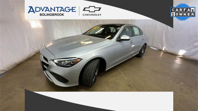 used 2022 Mercedes-Benz C-Class car, priced at $34,300