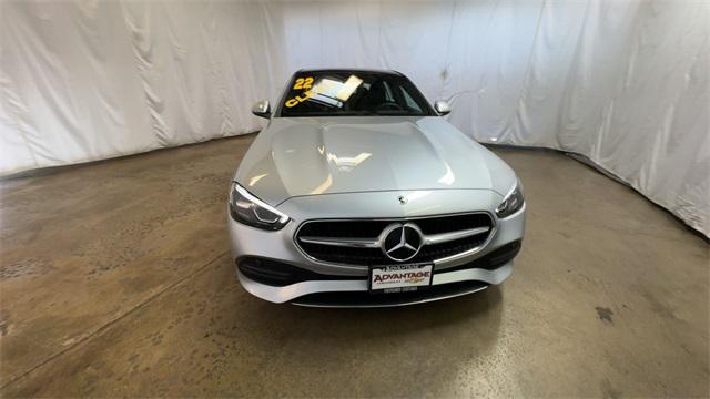 used 2022 Mercedes-Benz C-Class car, priced at $35,600