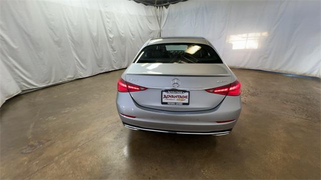 used 2022 Mercedes-Benz C-Class car, priced at $35,600