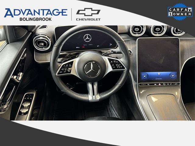 used 2022 Mercedes-Benz C-Class car, priced at $34,300