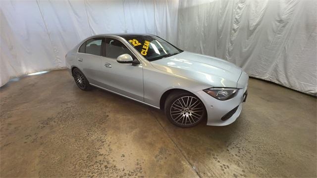 used 2022 Mercedes-Benz C-Class car, priced at $35,600