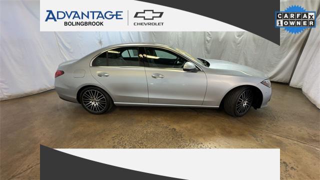 used 2022 Mercedes-Benz C-Class car, priced at $34,300