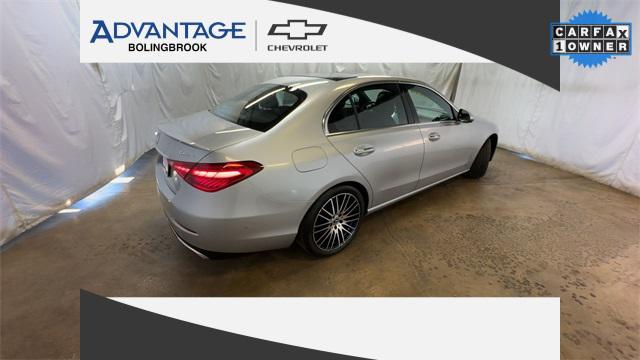used 2022 Mercedes-Benz C-Class car, priced at $34,300