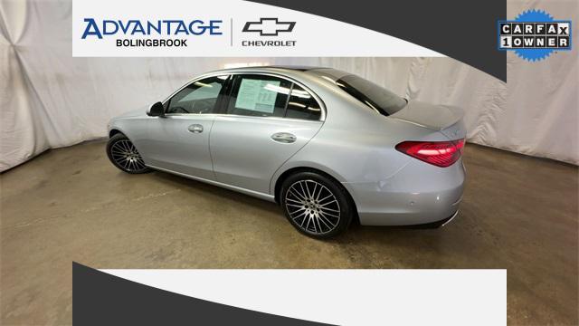 used 2022 Mercedes-Benz C-Class car, priced at $34,300