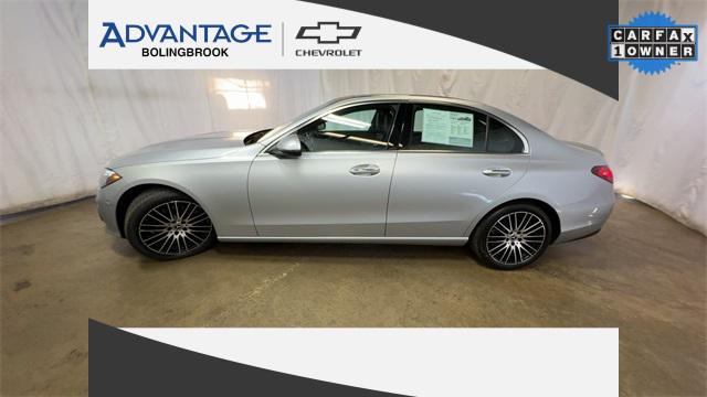 used 2022 Mercedes-Benz C-Class car, priced at $34,300