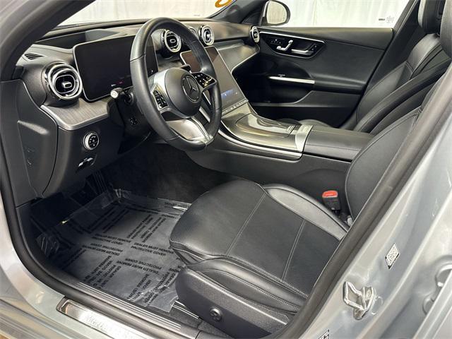 used 2022 Mercedes-Benz C-Class car, priced at $35,600