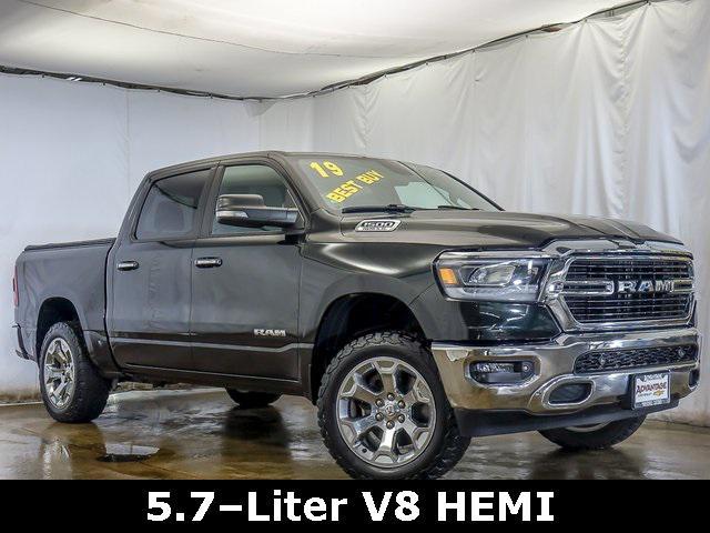 used 2019 Ram 1500 car, priced at $27,000