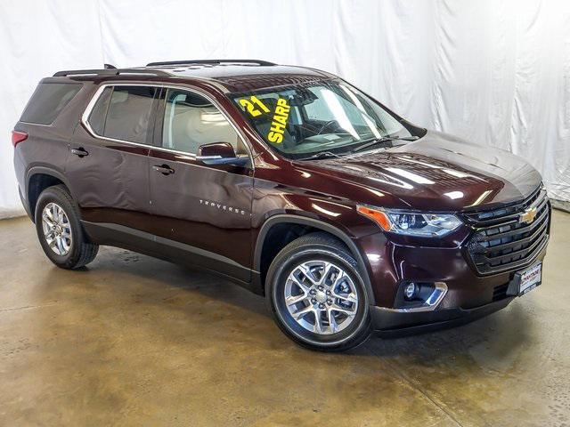 used 2021 Chevrolet Traverse car, priced at $24,472