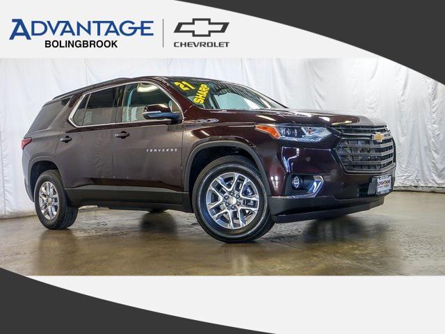 used 2021 Chevrolet Traverse car, priced at $24,472