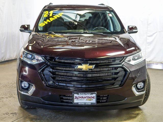 used 2021 Chevrolet Traverse car, priced at $24,472