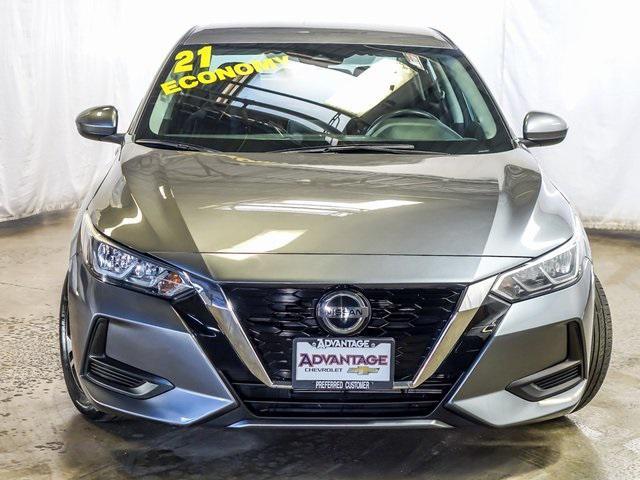 used 2021 Nissan Sentra car, priced at $16,672