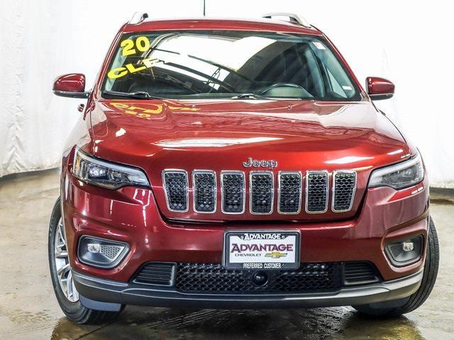 used 2020 Jeep Cherokee car, priced at $21,600