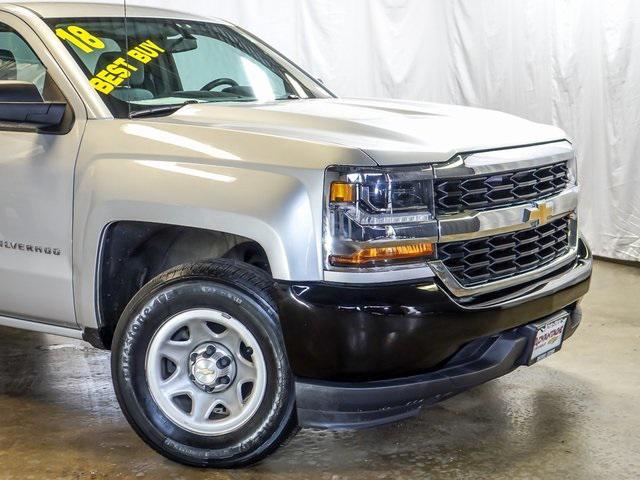 used 2018 Chevrolet Silverado 1500 car, priced at $14,472