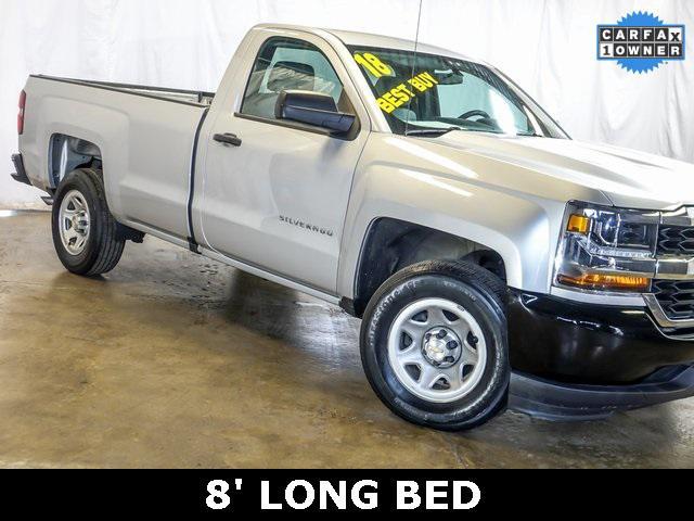 used 2018 Chevrolet Silverado 1500 car, priced at $14,472