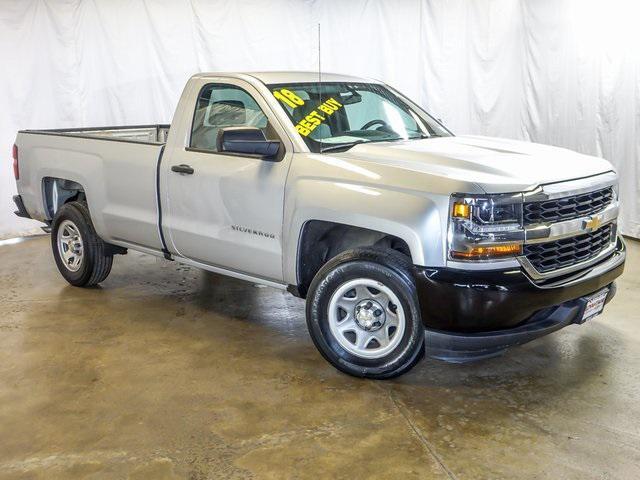 used 2018 Chevrolet Silverado 1500 car, priced at $14,472