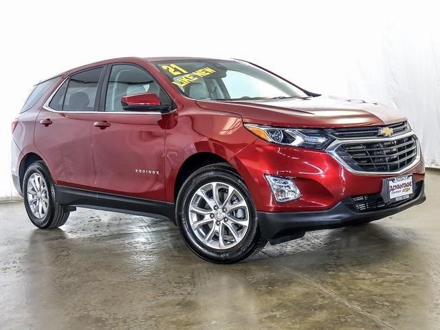 used 2021 Chevrolet Equinox car, priced at $17,672