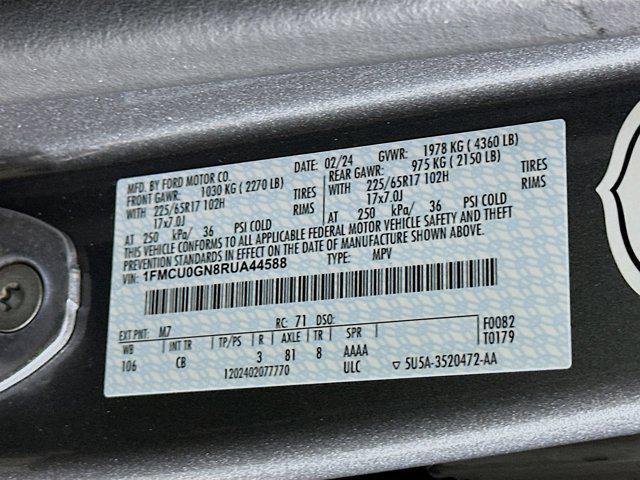 used 2024 Ford Escape car, priced at $19,497