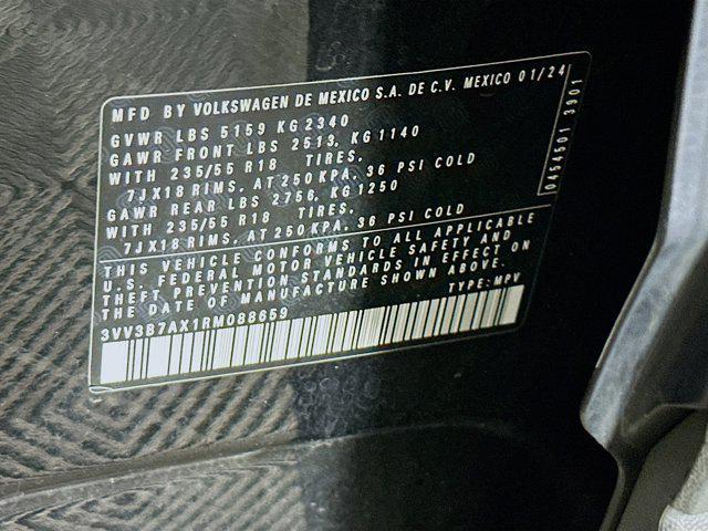 used 2024 Volkswagen Tiguan car, priced at $20,996