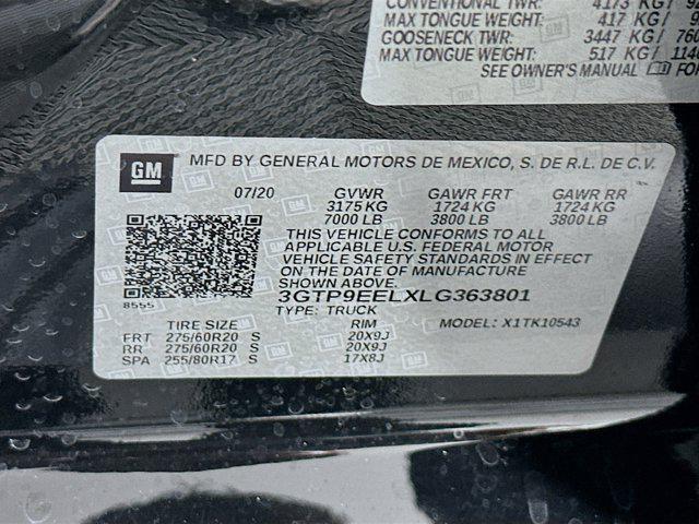 used 2020 GMC Sierra 1500 car, priced at $43,499