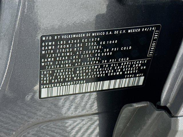used 2024 Volkswagen Taos car, priced at $23,997