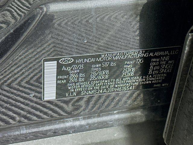 used 2023 Hyundai Santa Fe car, priced at $20,447