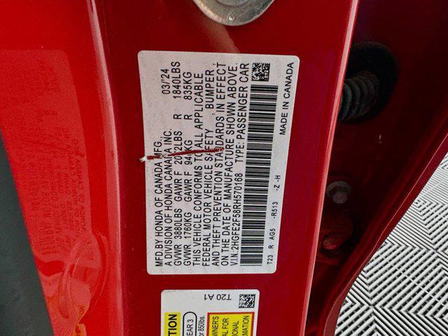 used 2024 Honda Civic car, priced at $22,797