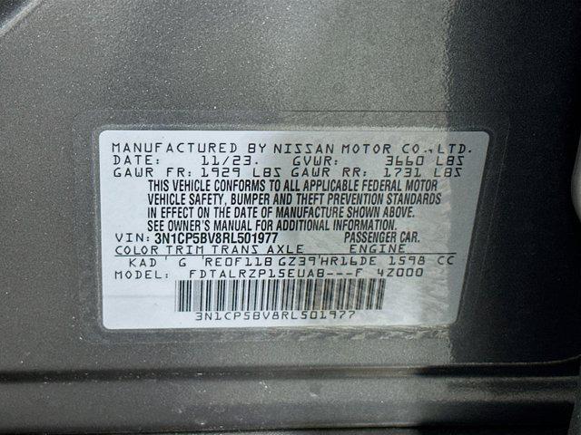 used 2024 Nissan Kicks car, priced at $16,997