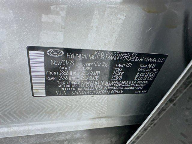 used 2023 Hyundai Santa Fe car, priced at $22,497