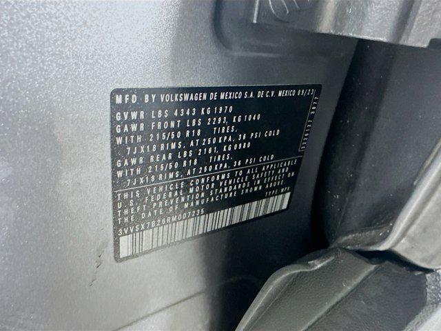 used 2024 Volkswagen Taos car, priced at $20,597