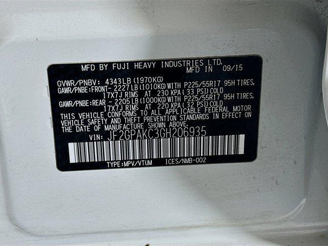 used 2016 Subaru Crosstrek car, priced at $13,399