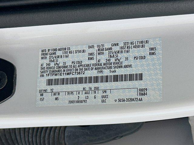 used 2021 Ford F-150 car, priced at $31,697