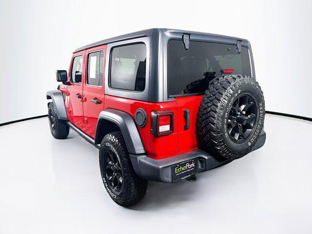 used 2021 Jeep Wrangler car, priced at $30,197