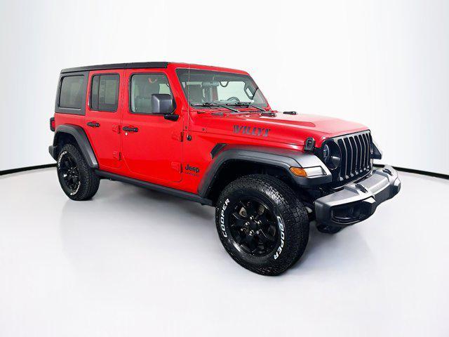 used 2021 Jeep Wrangler car, priced at $30,197
