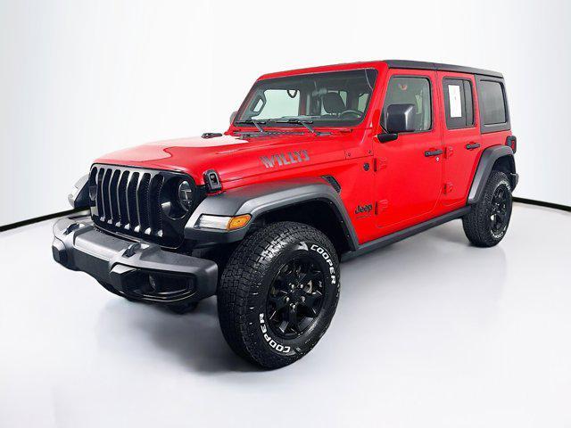 used 2021 Jeep Wrangler car, priced at $30,197