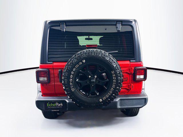 used 2021 Jeep Wrangler car, priced at $30,197