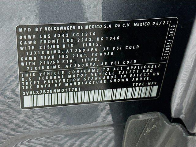 used 2022 Volkswagen Taos car, priced at $19,797