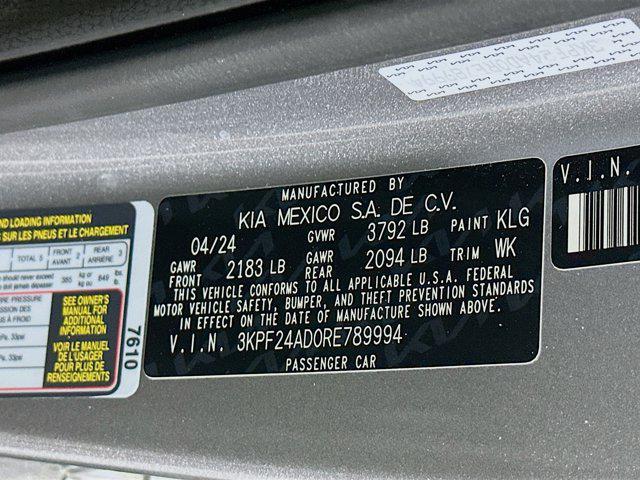 used 2024 Kia Forte car, priced at $17,197