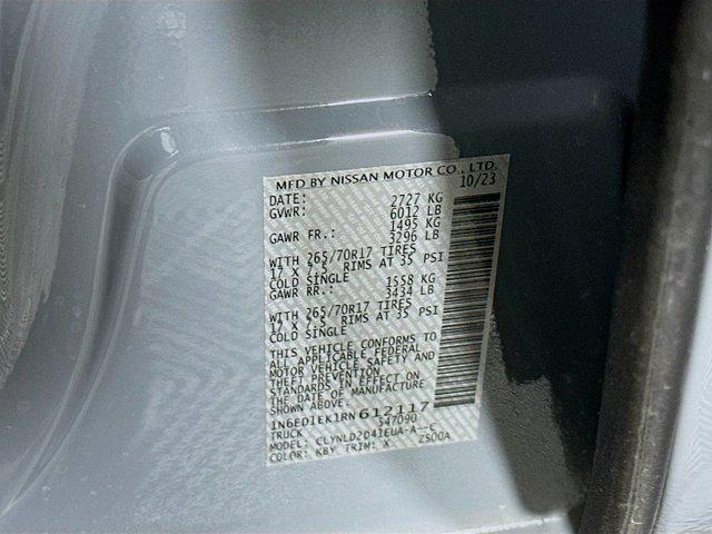 used 2024 Nissan Frontier car, priced at $35,797