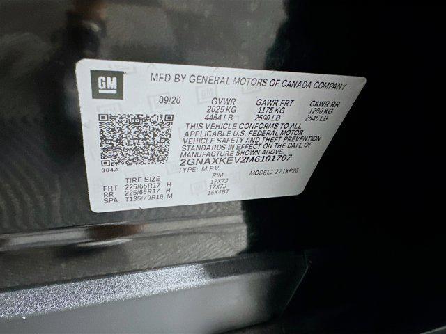 used 2021 Chevrolet Equinox car, priced at $19,987