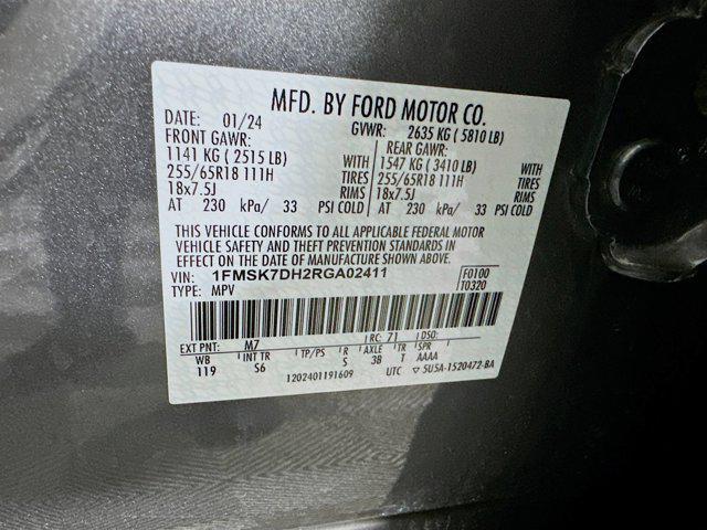 used 2024 Ford Explorer car, priced at $27,297
