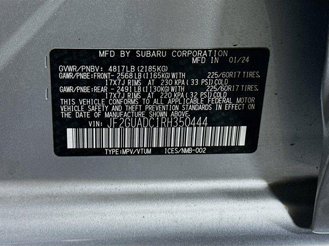 used 2024 Subaru Crosstrek car, priced at $26,497