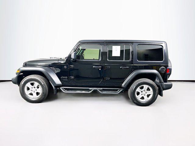 used 2021 Jeep Wrangler Unlimited car, priced at $32,589