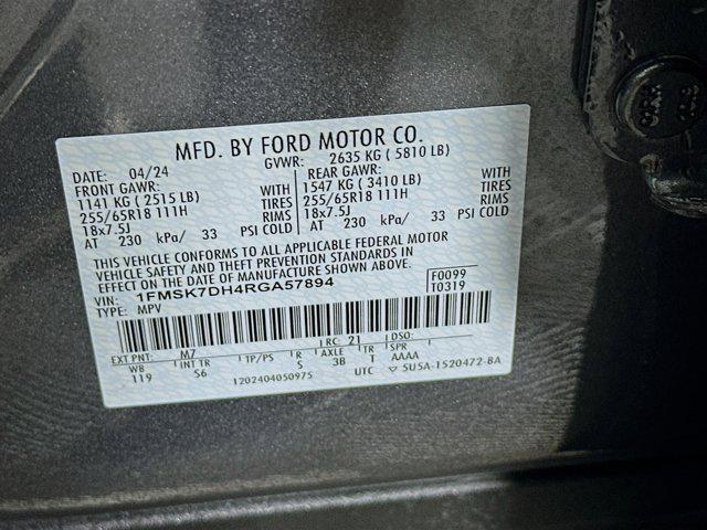 used 2024 Ford Explorer car, priced at $31,797